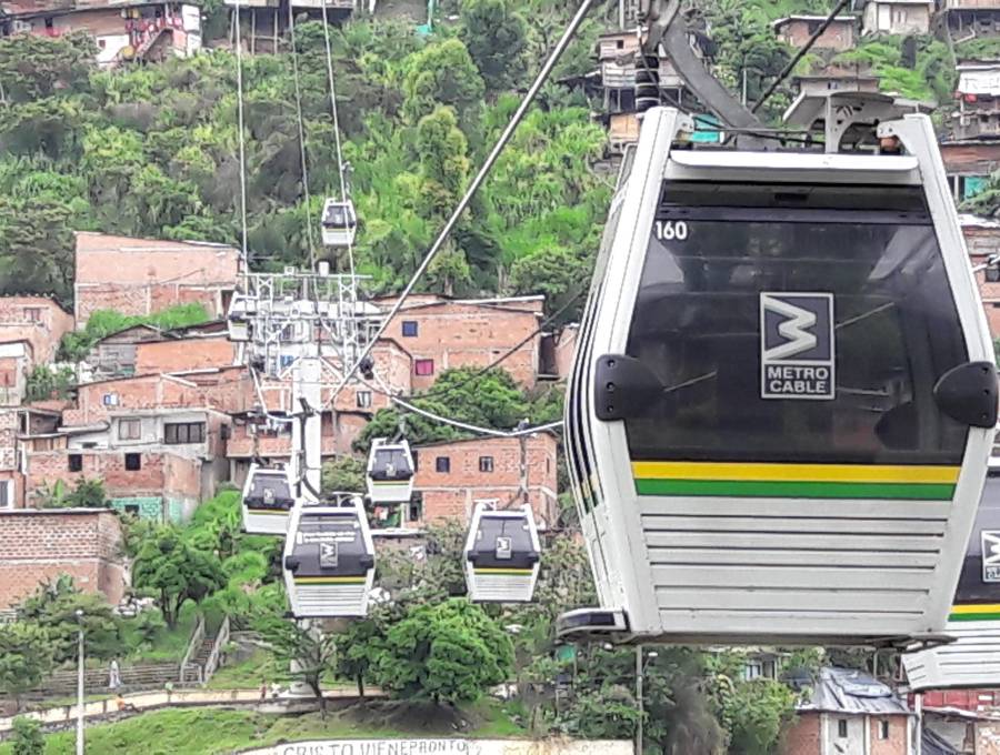 La línea J une al sistema metro con gran parte del noroccidente de Medellín. FOTO: Mauricio Palacio Betancur