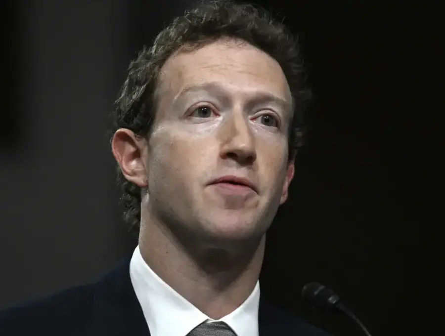 Zuckerberg, CEO de Meta, declaró el miércoles en Los Ángeles. FOTO: Getty