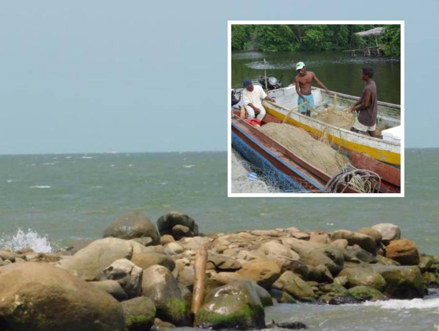 La embarcación se volcó en el municipio de Turbo. Un pescador permanece desaparecido. FOTO DE REFERENCIA: Cortesía