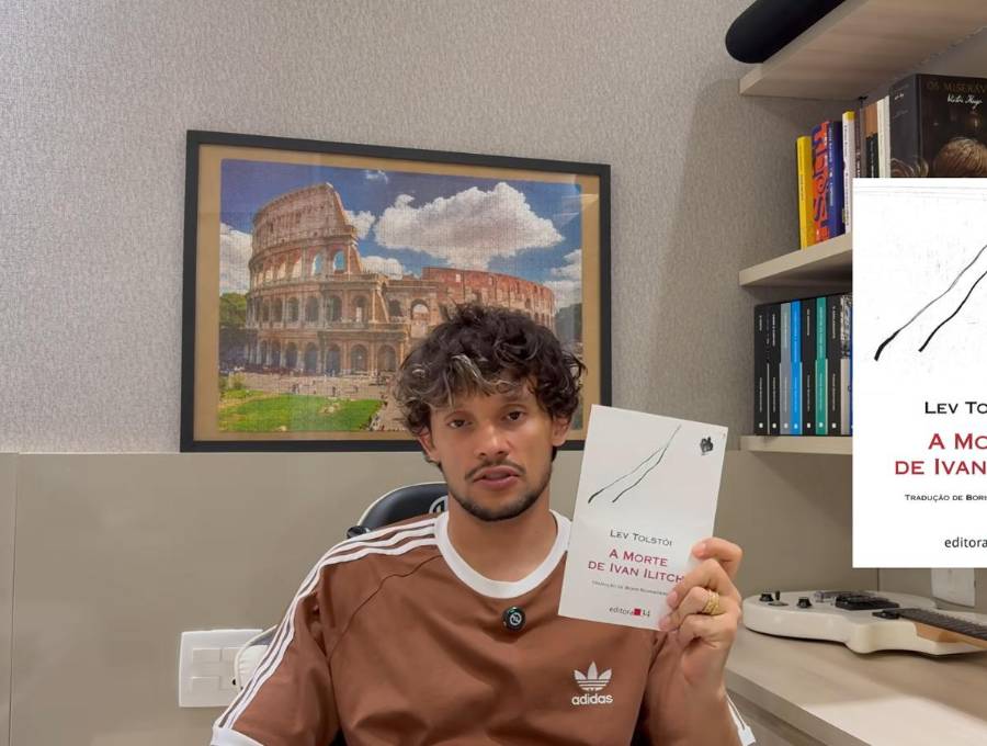 Gustavo Scarpa, mediocampista de Atlético Mineiro, lleva años compartiendo comentarios sobre libros en redes sociales. FOTO YouTube @Scarpinha