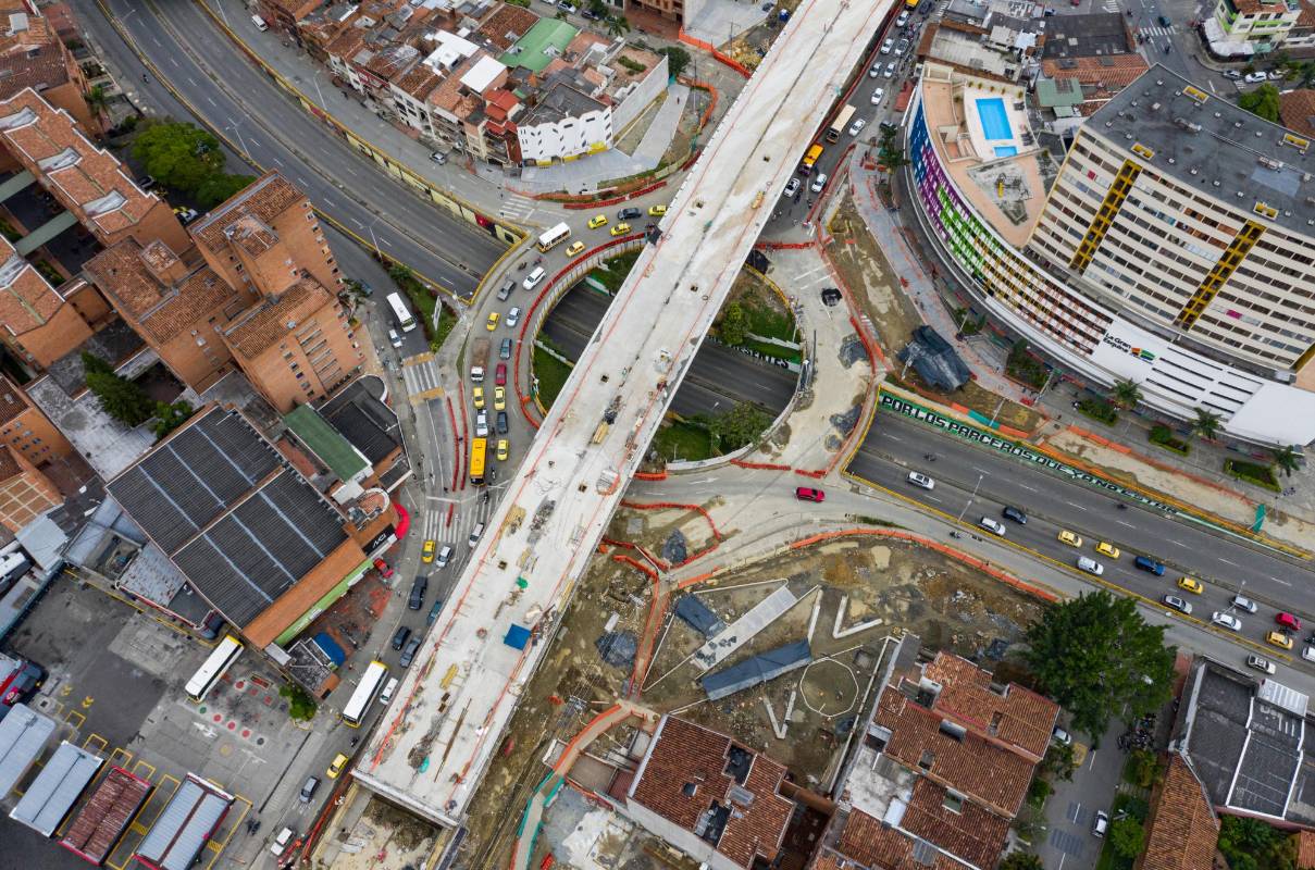 Este puente tiene de longitud de 269 metros y 17 metros de ancho. FOTO MANUEL SALDARRIAGA