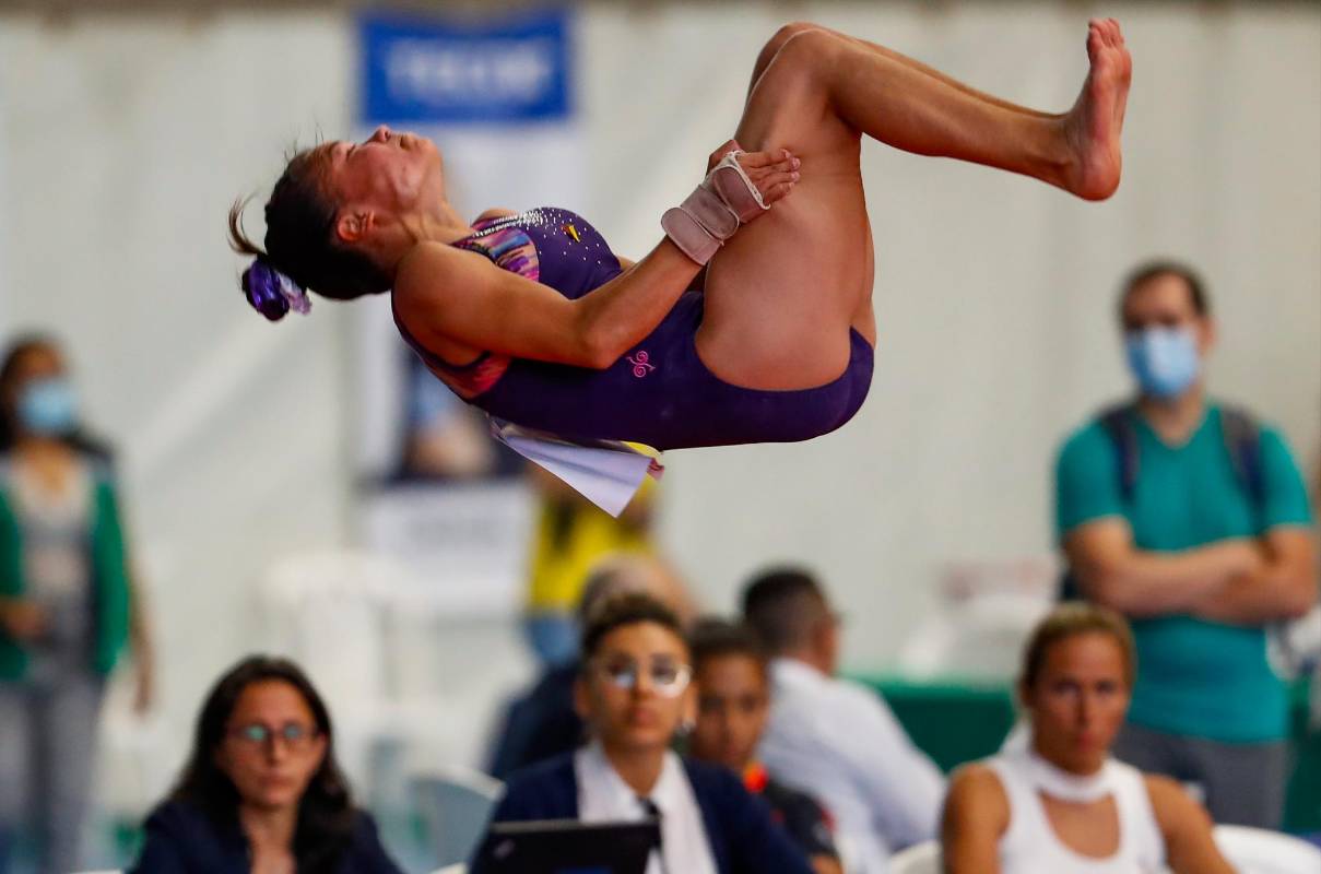 Los deportistas se entrenan pensando desde ya en los Juegos Nacionales del 2023. Foto: Manuel Saldarriaga Quintero.