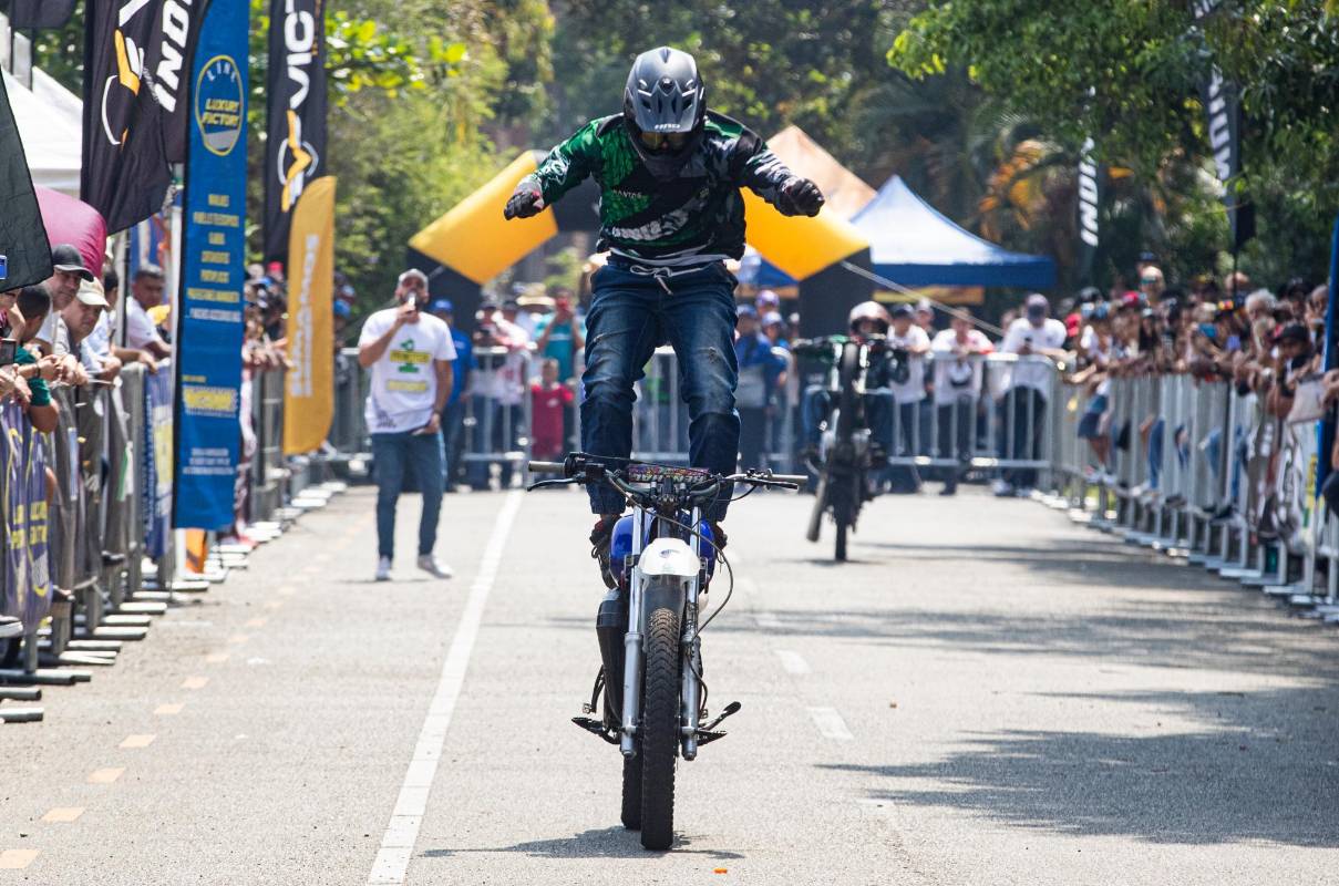  El evento deportivo contó con la presencia de Pablo Zapata: campeón nacional de esta disciplina. Foto: MANUEL SALDARRIAGA QUINTERO.
