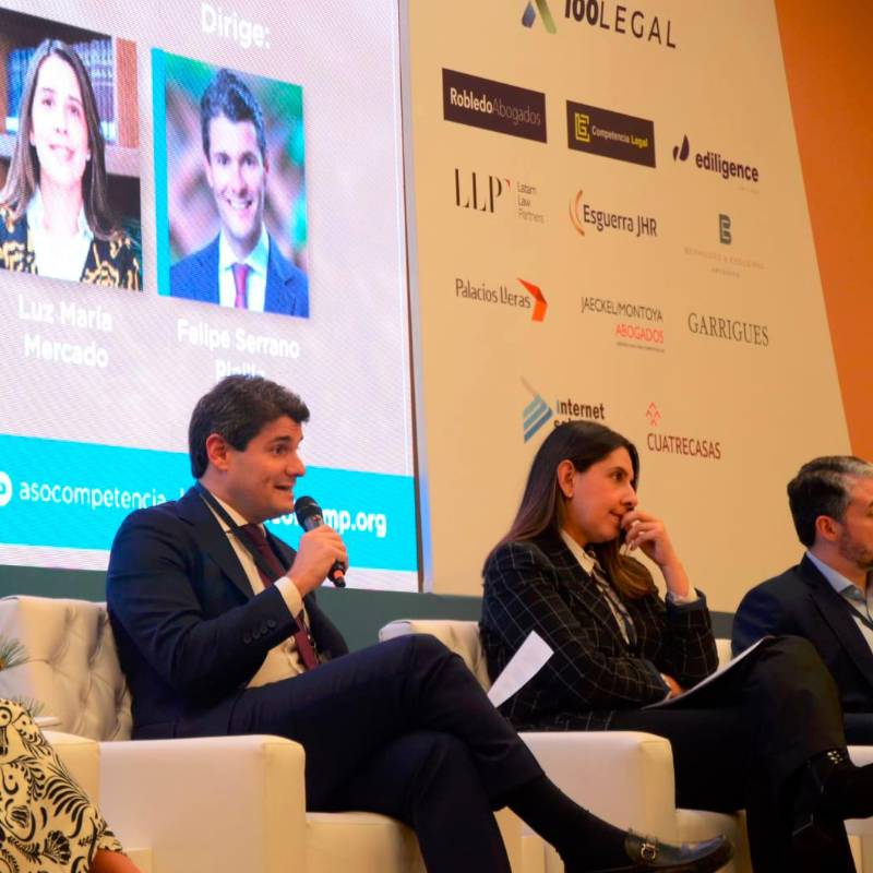 Felipe Serrano lidera la Asociación Colombiana de Derecho de la Competencia FOTO CORTESÍA. 