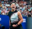 Ben Shelton celebra su clasificación a la final del US Open tras derrotar a su compatriota Frances Tiafoe y buscará el primer título estadounidense en 23 años. FOTO: X-US OPEN
