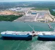La infraestructura de Puerto Bahía, en Cartagena, será clave para el nuevo esquema de regasificación de gas natural. FOTO: CORTESÍA