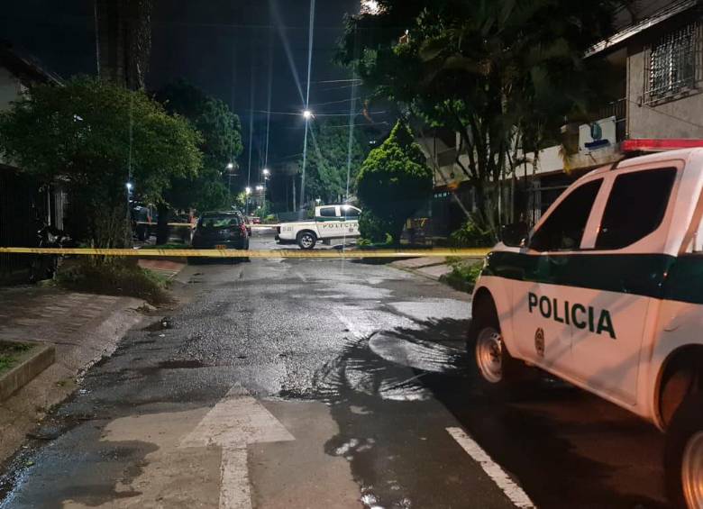 En este sector del barrio Cristo Rey ocurrió el asalto que terminó con una persona muerta, al parecer, un presunto ladrón. FOTO: SANTIAGO OLIVARES TOBÓN