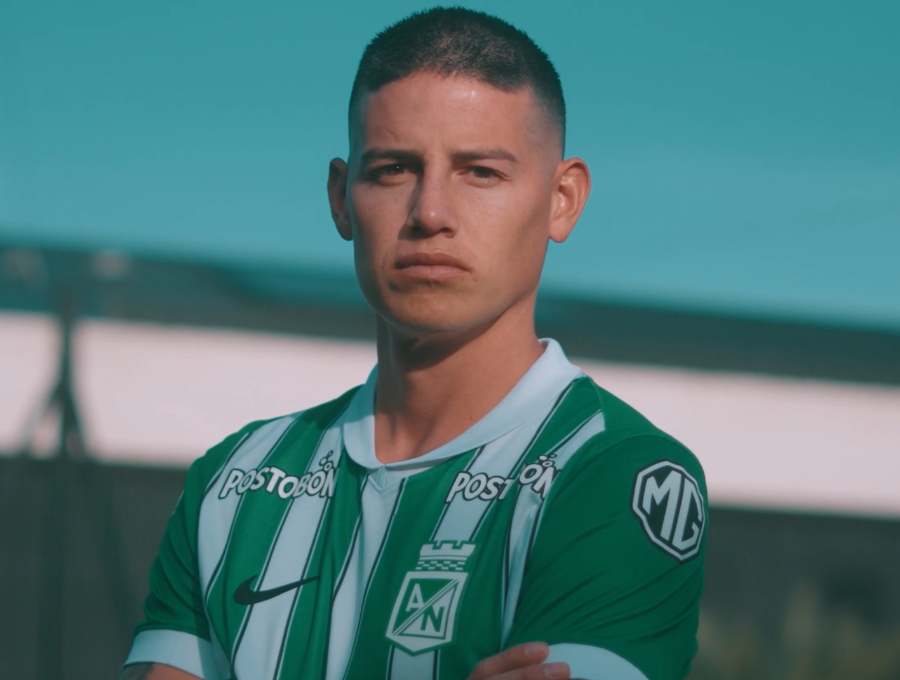 James Rodríguez fue el capitán de la Selección Colombia en el Mundial de Norteamérica. Foto: captura de video