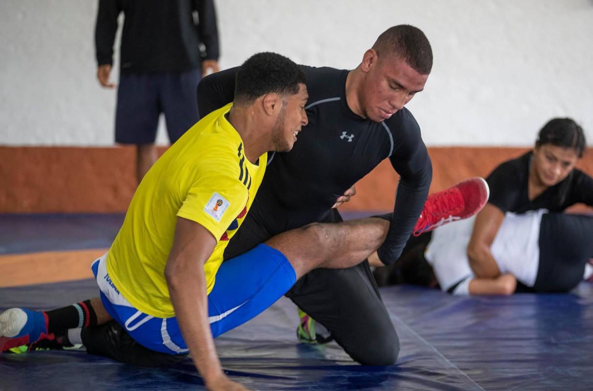 Ser medallista, es la meta que Carlos izquierdo se ha fijado. “Estar clasificado me ha dado tranquilidad porque no tengo que forzar el cuerpo para ir a buscar el cupo, sino, que me he concentrado en ir recuperando poco a poco el nivel, para llegar a los Juegos en lo más alto” Foto: Manuel Saldarriaga Quintero. 