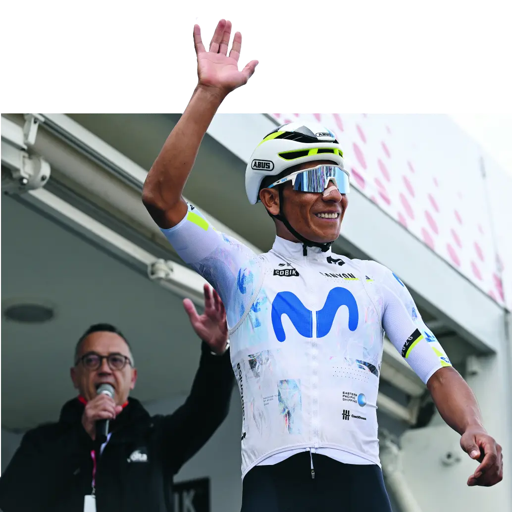 Nairo Quintana se consagró campeón de la Vuelta a Asturias, regresando a los podios de las carreras internacionales. Foto: Getty Images