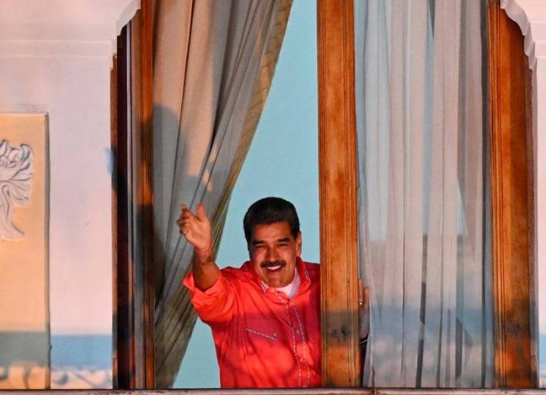 Nicolás Maduro, dictador venezolano que ajustó su tercer mandato consecutivo. FOTO: AFP.