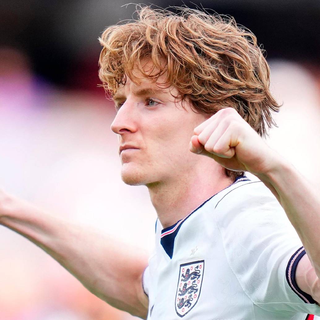 Anthony Gordon, entre las figuras de Inglaterra en el triunfo ante Costa Rica. FOTO X-SELECCIÓN INGLATERRA