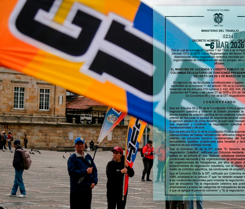 La negociación colectiva por sectores podría imponer condiciones laborales a empresas de todos los tamaños, incluidas las mipymes. FOTO COLPRENSA. 