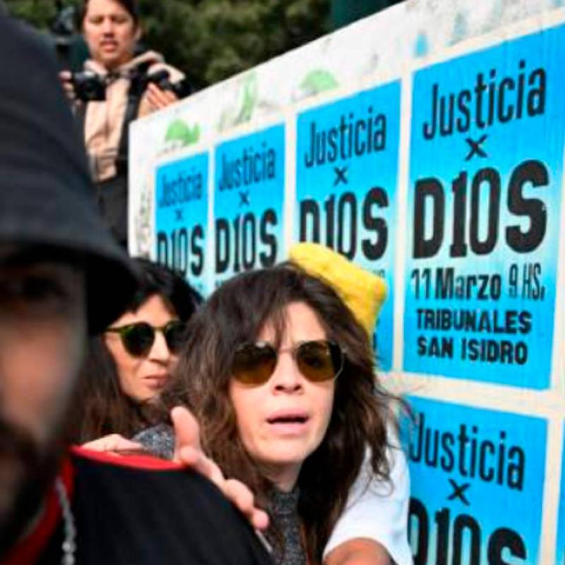 En Argentina siguen clamando justicia por la muerte de Diego Maradona. FOTO AFP