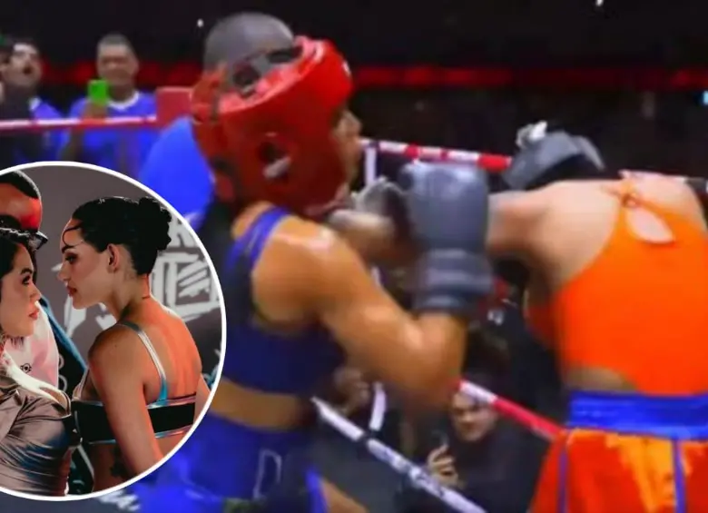 La pelea más esperada terminó siendo la gran decepción de la noche. FOTO: captura de video. @stream_fighters vía Instagram.