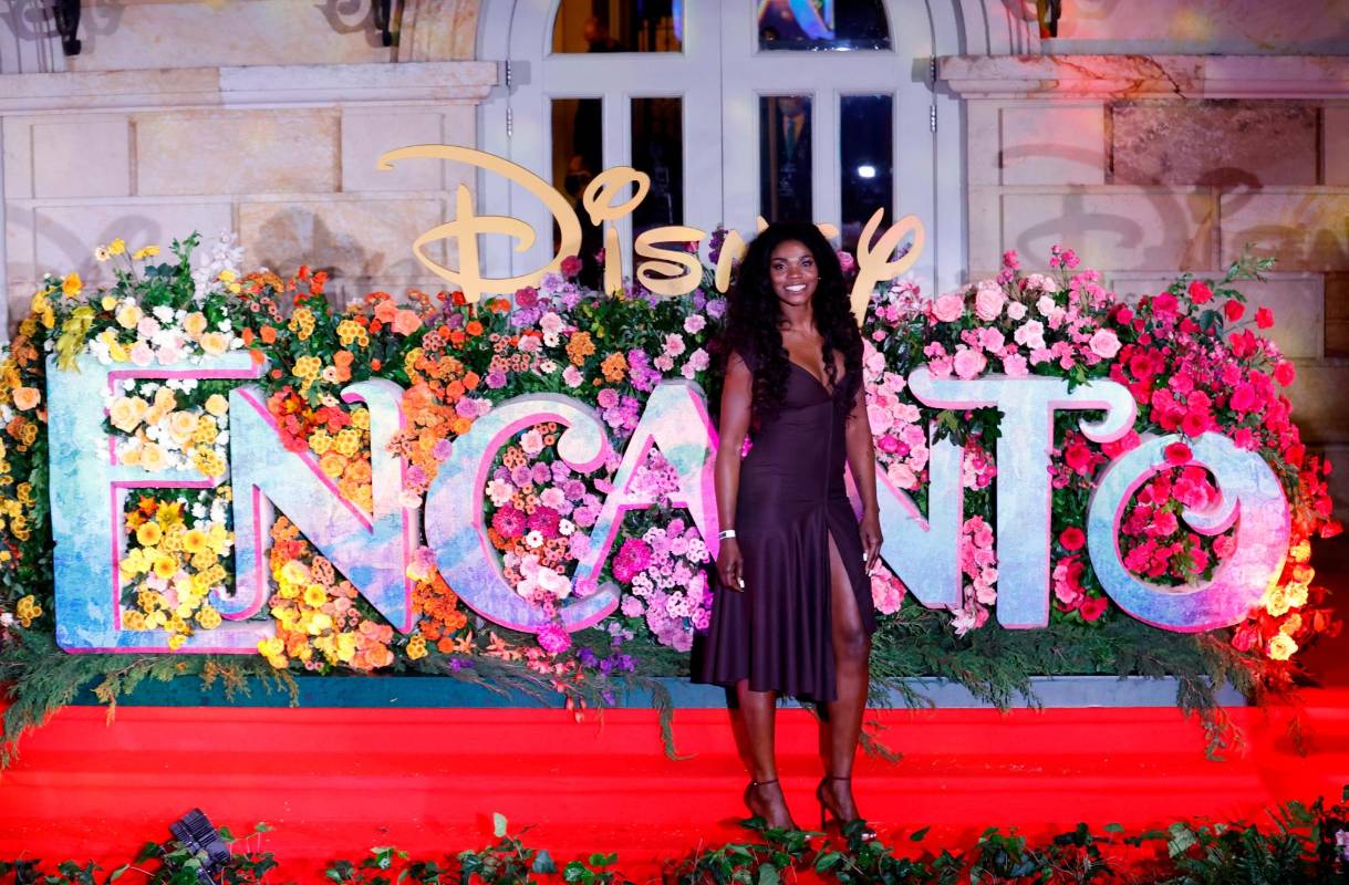 Importantes celebridades de Colombia estuvieron como invitados especiales al evento de estreno, como la medallista olímpica Caterine Ibargüen Foto: EFE