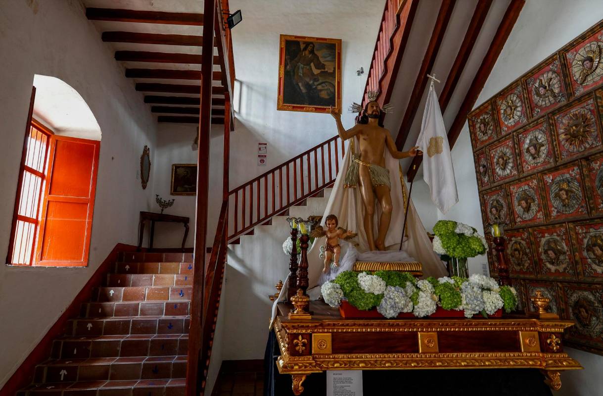 85% de las imágenes religiosas del municipio han sido restauradas en nueve años. Foto: Manuel Saldarriaga Quintero.