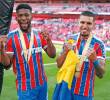Jéfferson Lerma y Daniel Muñoz, campeones de la Conference League de Europa. FOTO GETTY