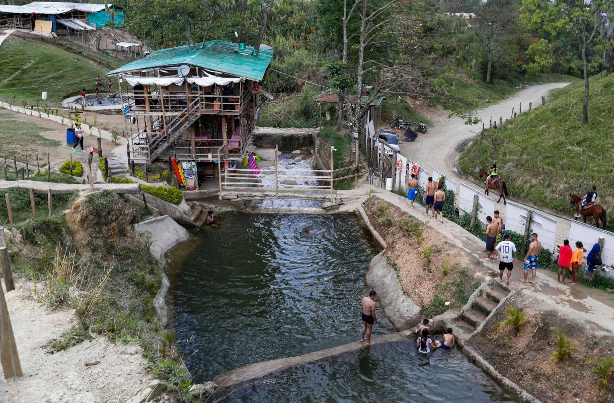 La finca tiene más de 300 hectáreas, empezaron las primeras construcciones desde hace unos tres años. Foto: Manuel Saldarriaga Quintero.
