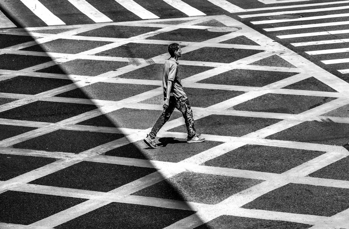 Estas ayudas para el peatón son utilizadas en casi todos los países del mundo. Foto : Camilo Suárez