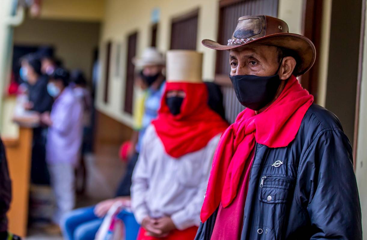 Un éxodo sin precedentes en este municipio que completó, según el censo de la Unidad de Víctimas, 4.040 desplazados. Foto Juan Antonio Sánchez Ocampo