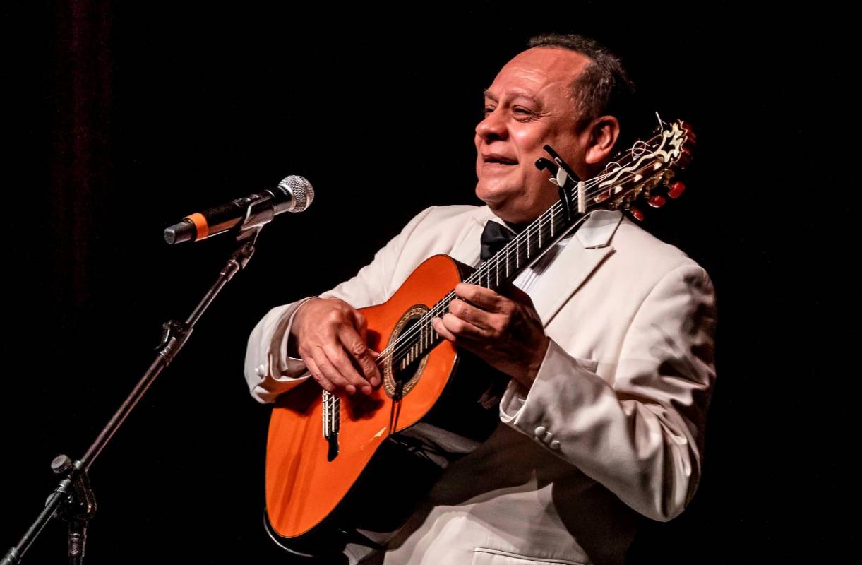 Gaby Vargas demostró sus habilidades técnicas al interpretar Granada, una canción del flaco de oro, Agustín Lara. FOTO: Jaime Pérez