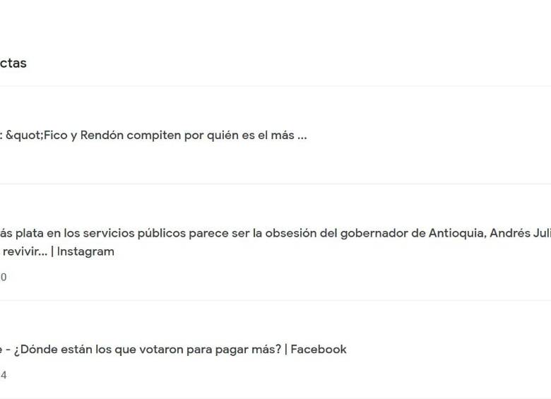 Sobretasa a la seguridad en Antioquia se cobraría solo a la energía y no a todos los servicios públicos, como dicen el exalcalde Quintero y Minuto30