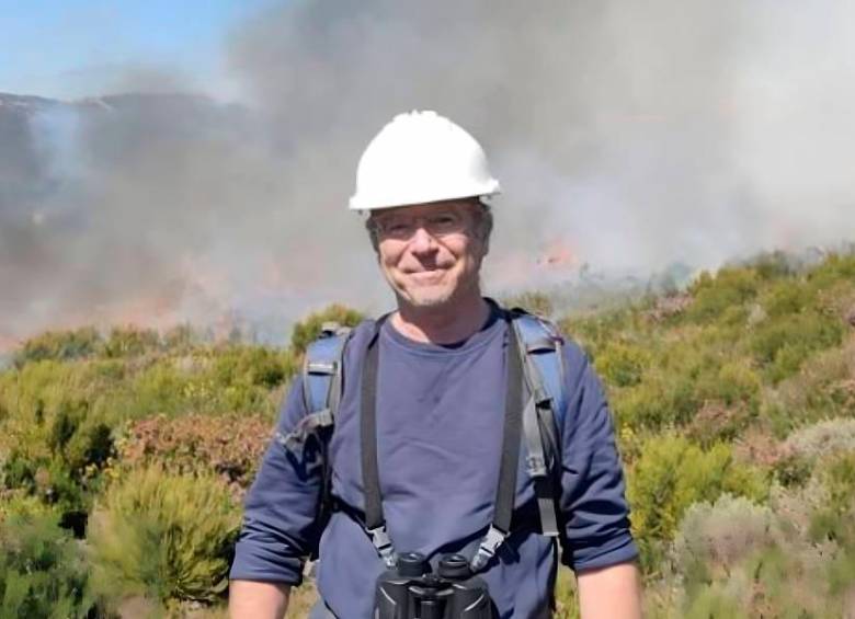 Fernando Ojeda, botánico y catedrático en la Universidad de Cádiz, advierte que suprimir el fuego en ciertos entornos puede poner en riesgo la biodiversidad. FOTO cortesía Fernando Ojeda