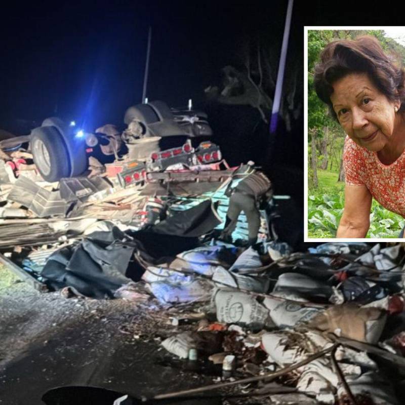 Rovira Collazos Collazos (detalle), de 86 años, fue la víctima del grave accidente ocurrido en la vía Medellín-Santa Fe de Antioquia. Era la mamá de la secretaria de Planeación de Cañasgordas, Adiela Reyes Collazos. FOTOS: CORTESÍA