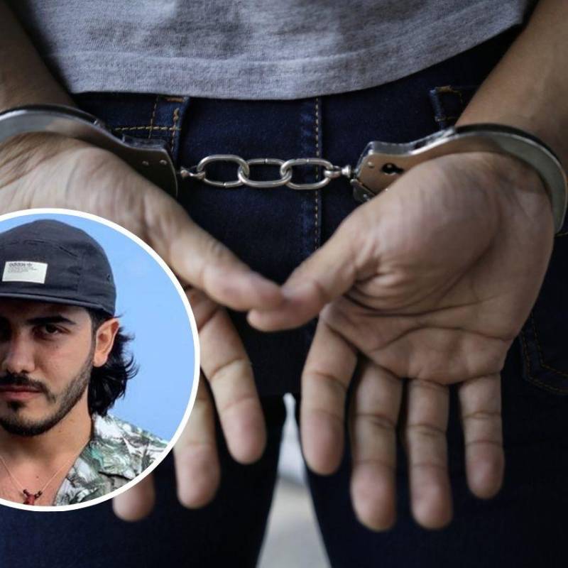 Juan Diego Echavarría Arango, alias Se lo Juro, presunto integrante de la banda El Mesa, es el quinto capturado por la desaparición del ingeniero Andrés Camilo Peláez Yepes (detalle) en 2022. FOTO: COLPRENSA Y CORTESÍA