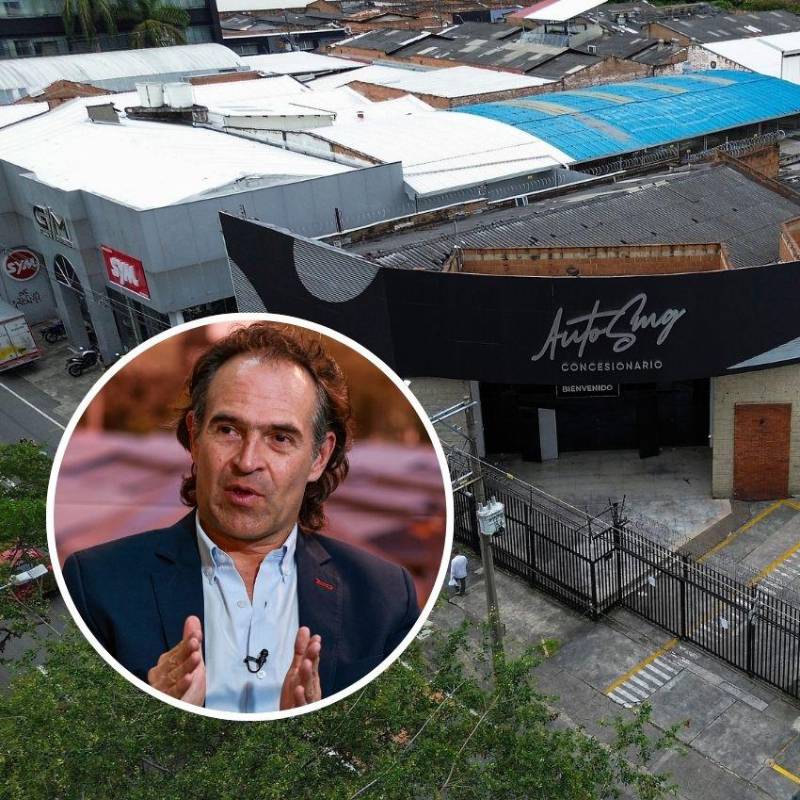 El alcalde de Medellín, Federico Gutiérrez, anunció su apoyo condicional a todas las víctimas de la estafa de Autos MG. FOTOS: Manuel Saldarriaga