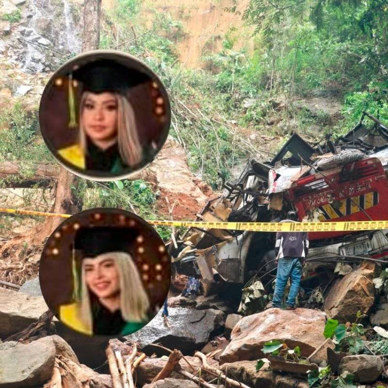 Mariana Galvis Arias (arriba) y Mariana Upegui Escobar (abajo), ambas de 16 años, fueron dos de las víctimas de este accidente en Remedios, Antioquia, cuando regresaban de una excusión de grados en Tolú. Soñaba con ser periodista. FOTOS: MANUEL SALDARRIAGA Y CORTESÍA