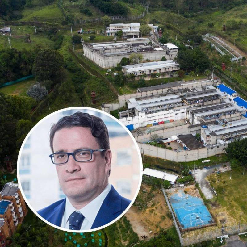 Iván Cancino González, el ministro de Justicia nombrado por el presidente electo Abelardo de la Espriella, pidió que se investigue con prontitud las denuncias hechas sobre el plan de fuga de los cabecillas que negocian la paz urbana en la cárcel de Itagüí. FOTOS: MANUEL SALDARRIAGA Y CORTESÍA