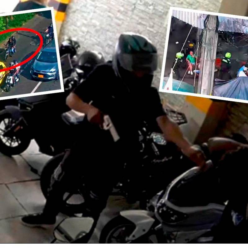 Luego del hurto de dos cadenas de oro en un parqueadero de Belén, las autoridades hicieron un seguimiento detallado de los presuntos delincuentes hasta capturar a uno de ellos. FOTOS: CORTESÍA