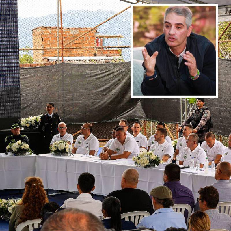 El alcalde de Medellín, Federico Gutiérrez, y el gobernador de Antioquia, Andrés Julián Rendón, aseguraron que esta decisión era un avance para entregarle el país a la criminalidad. FOTOS: MANUEL SALDARRIAGA