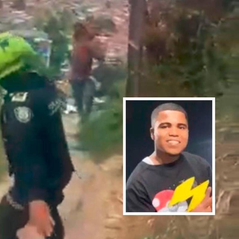 Ghilson Caicedo Angulo, de 28 años, fue dado de baja en medio de una aparente intimidación a las autoridades en el barrio Olaya Herrera, en la comuna 7 (Robledo). FOTOS: CORTESÍA