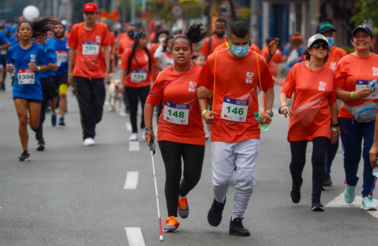 Fue una fiesta deportiva y social. Foto: Manuel Saldarriaga Quintero.