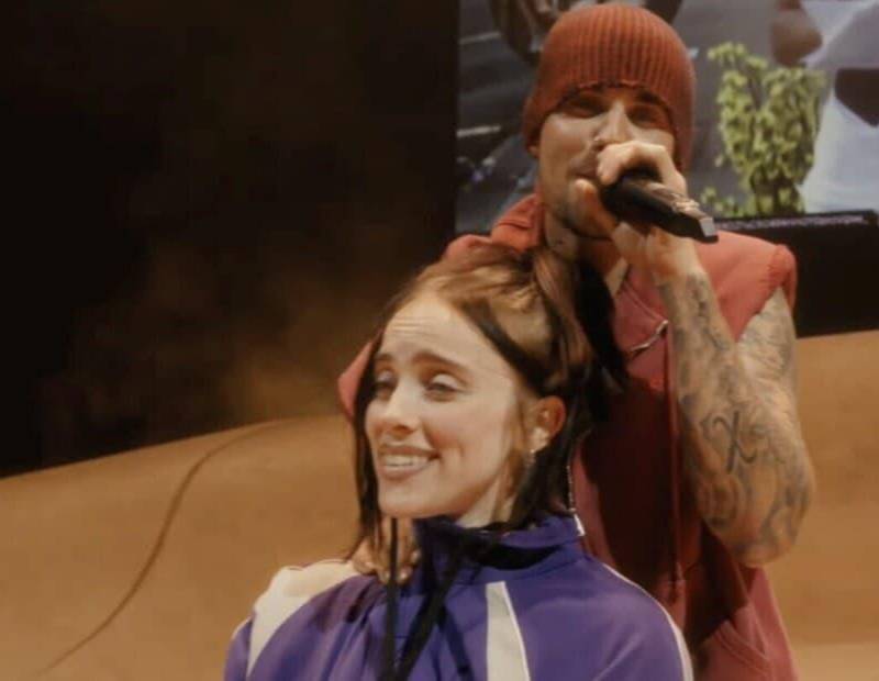 Justin Bieber sorprendió en Coachella con invitados como Billie Eilish y SZA, en un show marcado por la nostalgia y momentos virales. FOTO: Captura de video/Coachella. 