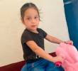 Michelle Dayana tiene 6 años y sufre de autismo y epilepsia, según dijo su mamá. FOTO: CORTESÍA FAMILIA