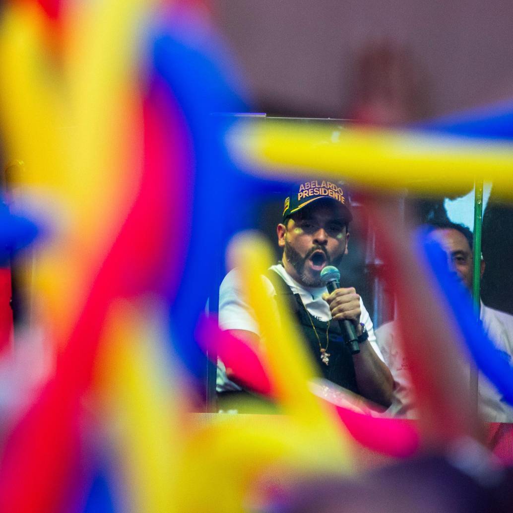El presidente electo Abelardo de la Espriella sacó en la segunda vuelta 2.185.834 de votos en Antioquia, mostrando que el departamento es uno de los bastiones más importantes de la derecha en el país. FOTO: Julio César Herrera