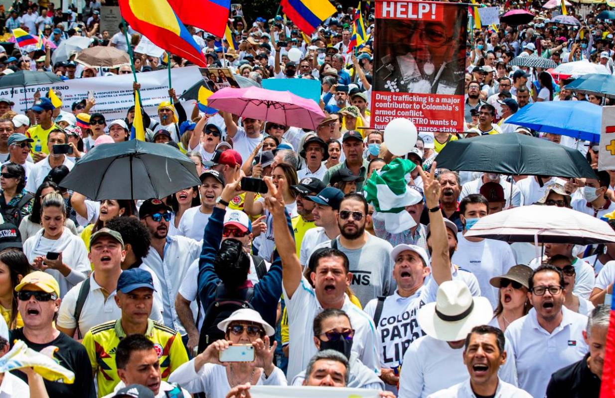 En Bucaramanga el recorrido va desde Puerta del Sol hasta la Plazoleta Luis Carlos Galán. Foto: Julio Herrera. 