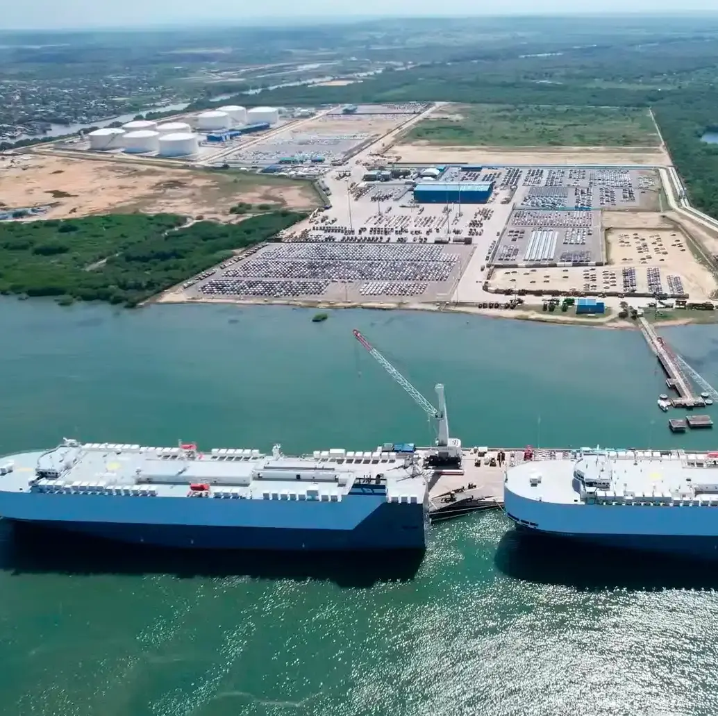 La infraestructura de Puerto Bahía, en Cartagena, será clave para el nuevo esquema de regasificación de gas natural. FOTO: CORTESÍA