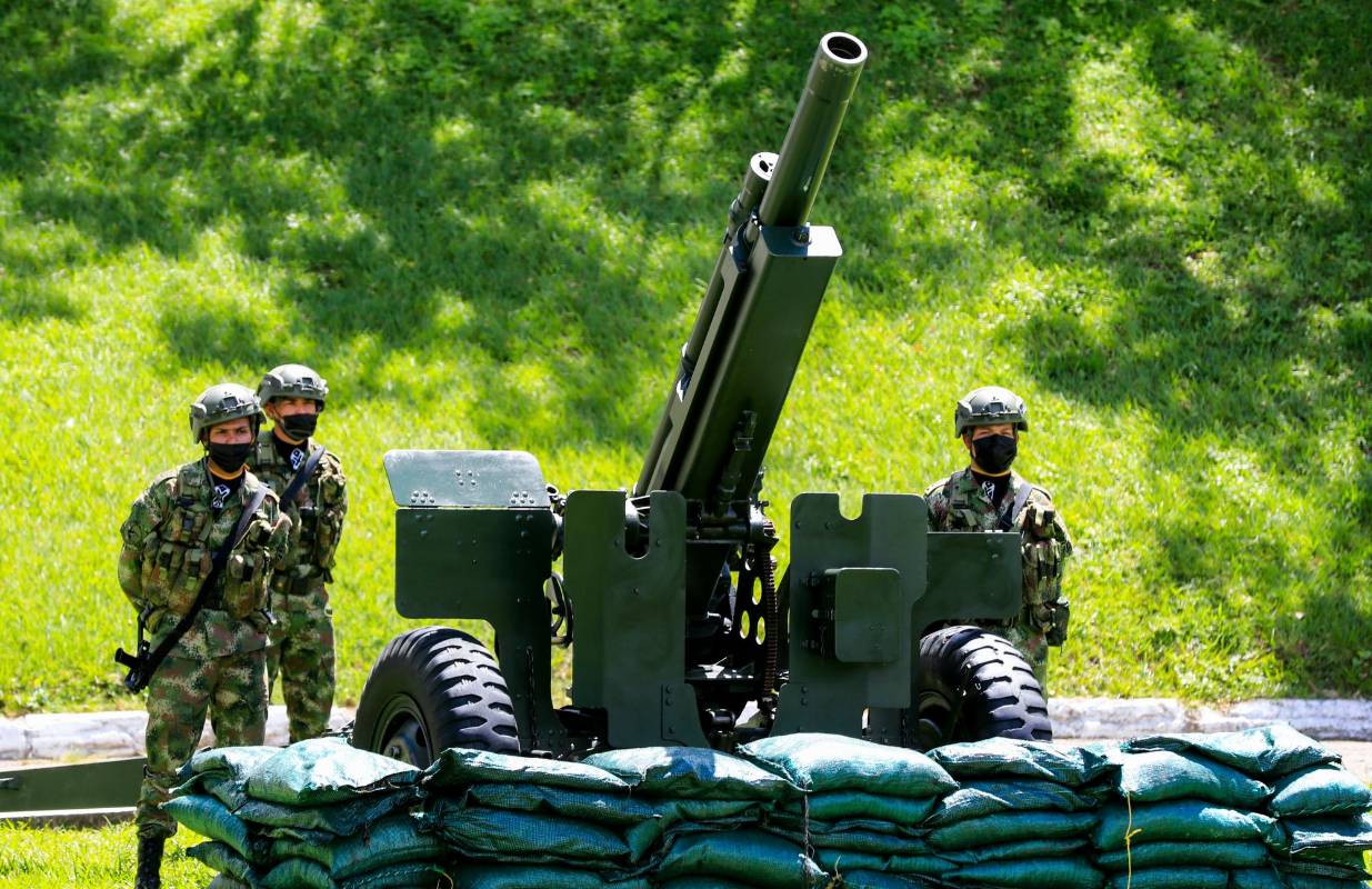 Artillería militar. FOTO. Jaime Pérez