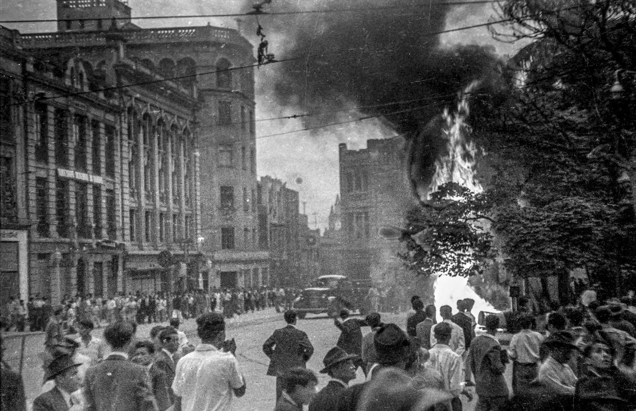 Un día como hoy, hace 73 años, fue asesinado Jorge Eliécer Gaitán, este hecho desató una jornada de disturbios y violencia en Colombia. Foto Reporter