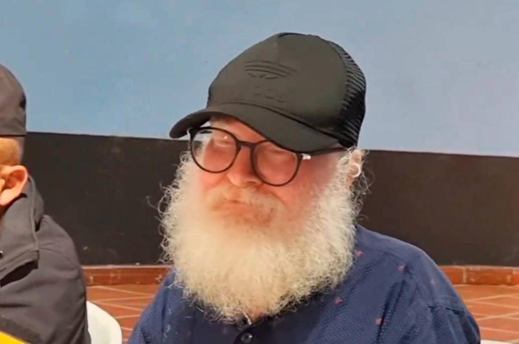 Óscar Ojeda Durán, capturado por orden de Interpol y quien se desempeña como jefe negociador de paz de las disidencias de alias “Calarcá”. FOTO: CORTESÍA.