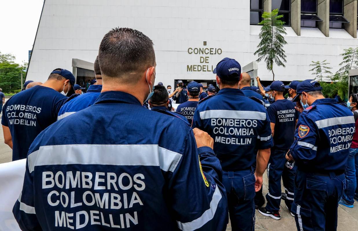 En el Concejo les abrieron las puertas para que planten sus inconformidades. FOTO: Jaime Pérez