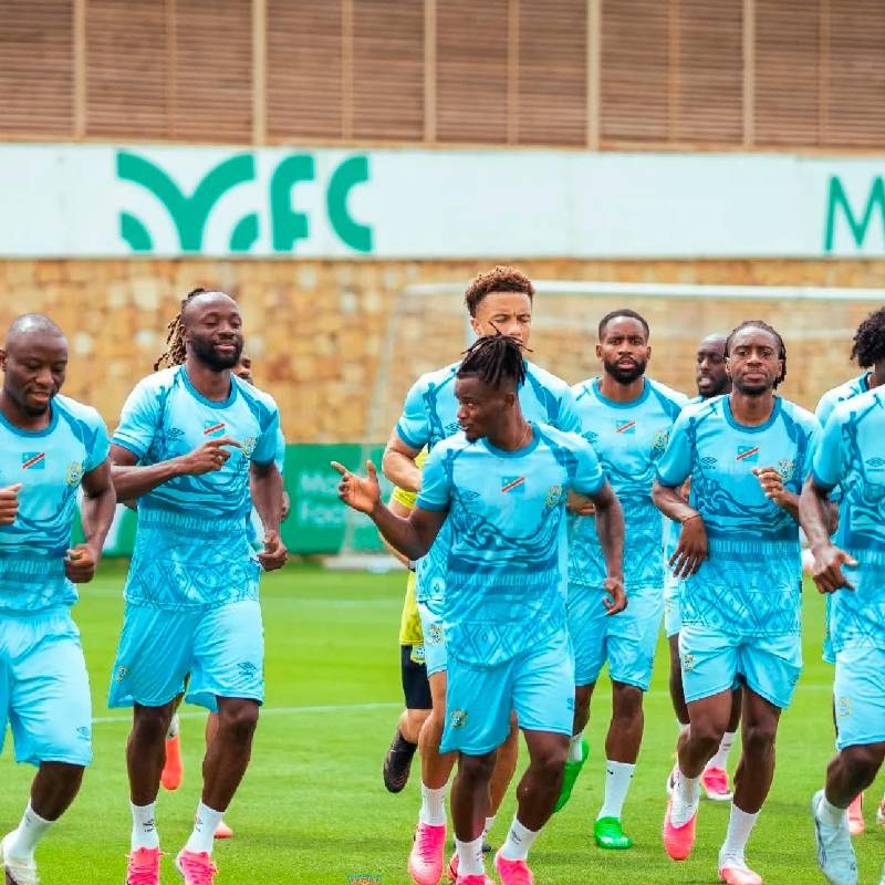 Congo viene de empatar en su último duelo 0-0 ante Dinamarca. X-@FecofaRdc