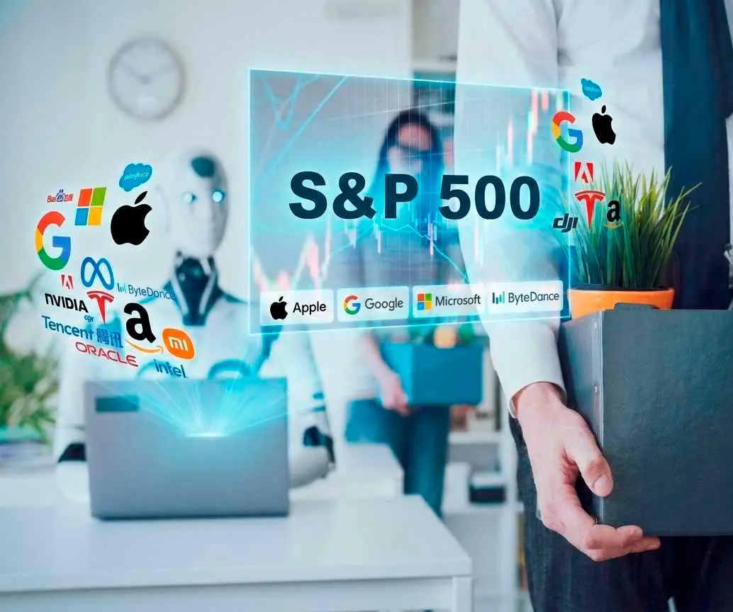 El entusiasmo por la IA impulsa las acciones mientras el mercado laboral se enfría con despidos masivos que ya acumulan más de 30.000. FOTO: GETTY y Gemini