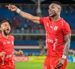 Jean Pestaña celebra el gol con el que América empató 1-1 con Racing en el Pascual Guerrero y avanzó a los octavos de final de la Copa Sudamericana. FOTO TOMADA X@AmericadeCali