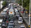 Foto de referencia de un trancón en la autopista Medellín-Bogotá. Foto: Julio César Herrera Echeverri